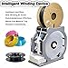 Oiyekntd Electric Spool Rewinder, 3D Industrial Filament Respooler, Smart Start and Stop for 1kg Spools, Wrap Neatly Without Tangling, for PLA/PETG/ABS/TPU/Nylon/Other 3D Printing Materials