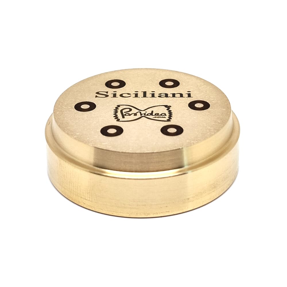 Pastidea - Die Accessories Maccheroni Siciliani/Bucatini 5 mm Compatible with Kenwood Pasta Fresca or with Adapter in Avance Pasta Maker and Other Pasta Machines