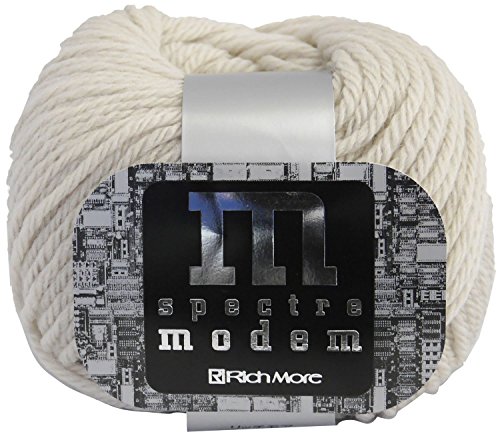 リッチモア スペクトルモデム 毛糸 極太 Col.2 ベージュ 系 40g 約80m 2098