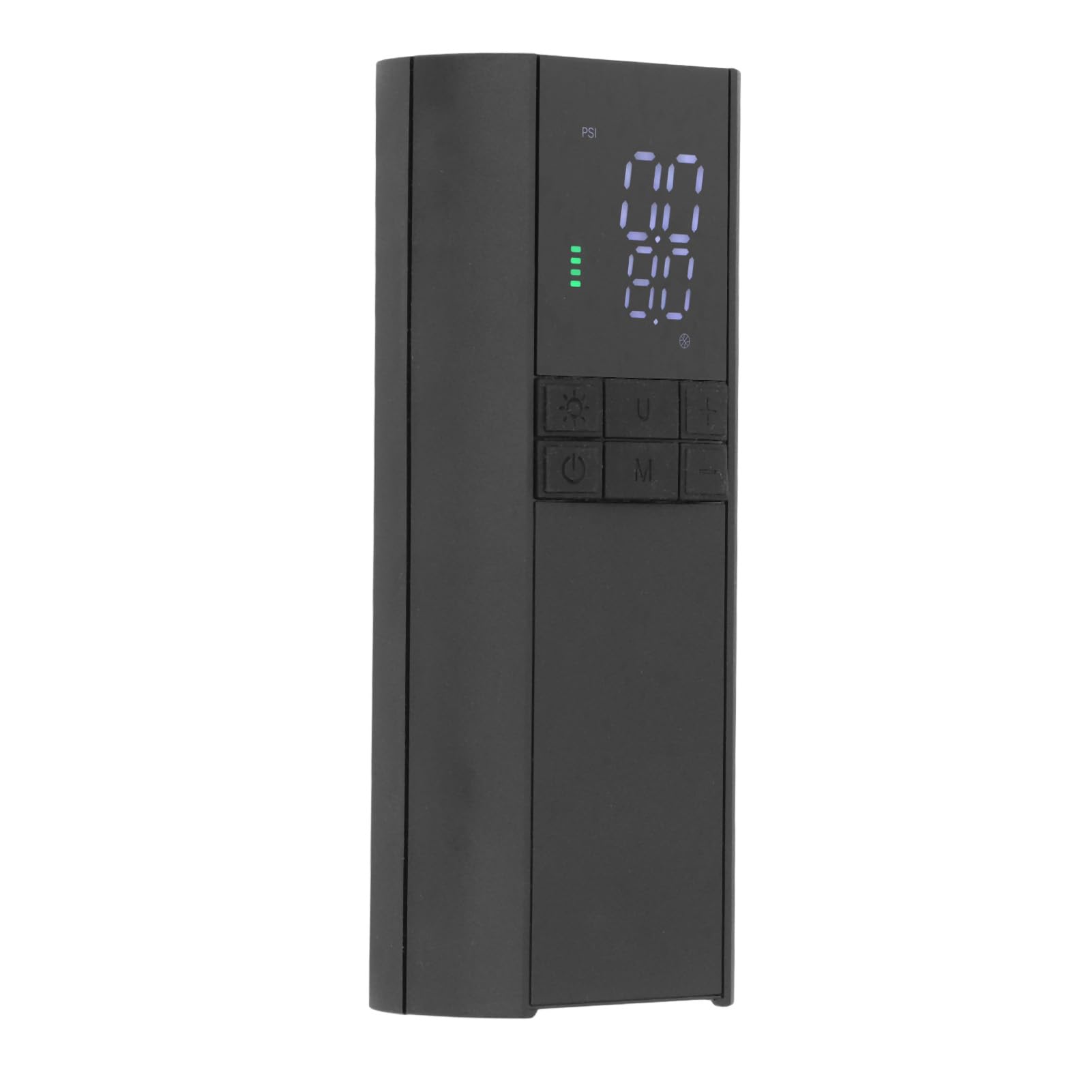 Elektryczna Pompka do Opon 8000 MAh, Przenośna Pompka do Opon ze Stopu Aluminium, Inflator 150 Psi z Manometrem, Lampka LED i Power Bank do Samochodu, Motocykla, Roweru, Piłek i