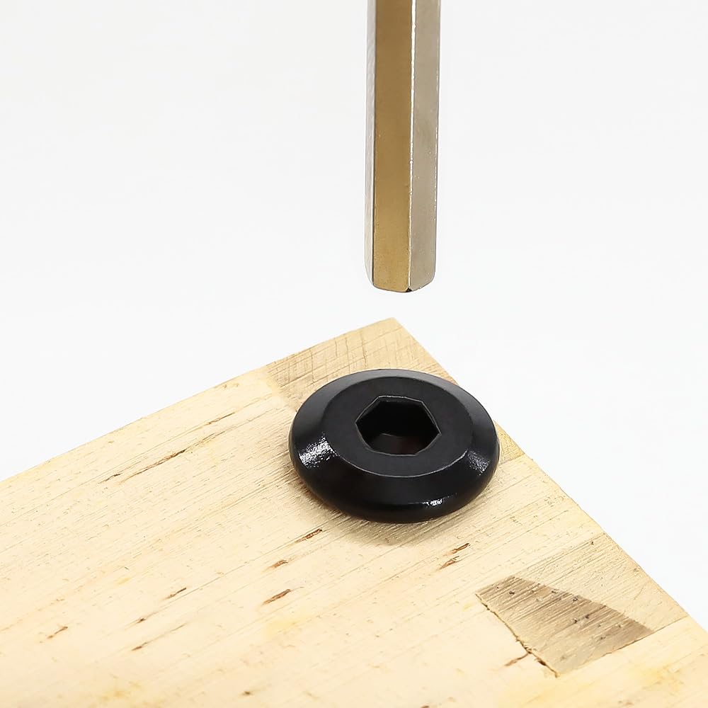 M6 Stainless Steel Binding Screws & Nuts - Black -5