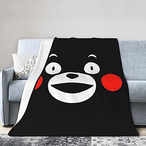 くまモン ブランケットエアコンブランケット ウォッシャブルマイクロファイバー、オールシーズン保温、 四季通用 就寝用 昼寝用 クーラー ケープ用 防寒対策 贈り物