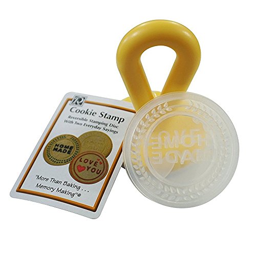 Cutout Cookie Stamp - Silicone Embossing Tool, 2 Designs, Homemade/Love, Cookis Stamps, 0460
