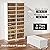 YIFOR 9-Tier Portable Shoe Rack Organizer for Closet, 36 Pairs Shoe Container Bins, Clear Plastic Collapsible Shoes Storage Box, Stackable Sneaker Storage Shoe Cabinet with Door