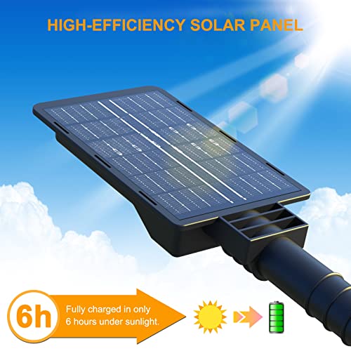 Komrt 1000Lm Solar Motion Sensor Lights - Waterproof Outdoor Security Floodlights For Yard, Garden, Patio, Fence, Front Door, Shed, Deck, Path, And Gutter #TOP1