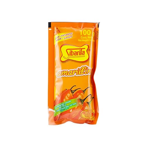 SIBARITA Pâte de piment jaune - Aji Amarillo Molido Sin Picante - 100 g