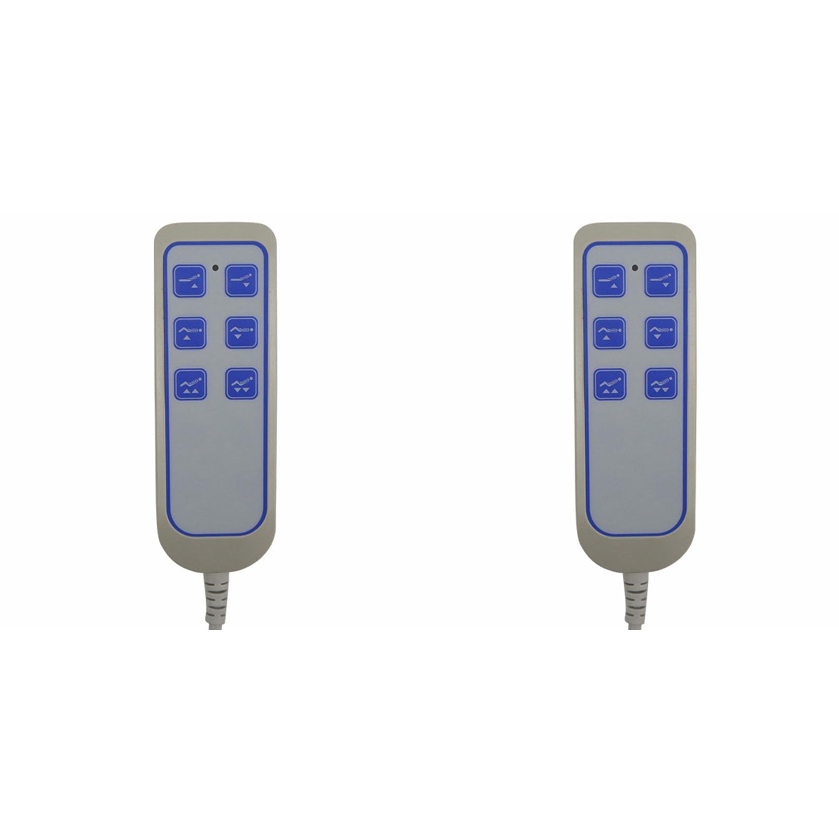 2X -04 Télécommande Manuelle pour Fauteuil Élévateur IP66, Télécommande pour Lit Élévateur, Contrôleur de Tige de Poussée Électrique avec Prise 8 Broches 9 Fils