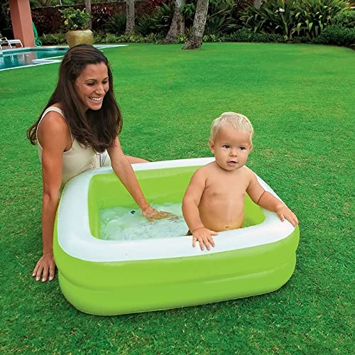 Image of EKAN Swimming Pool Inflatable Bath Tub for Kids and Adults SPA Bath Tub with Air Pump Multicolor (3Ft)