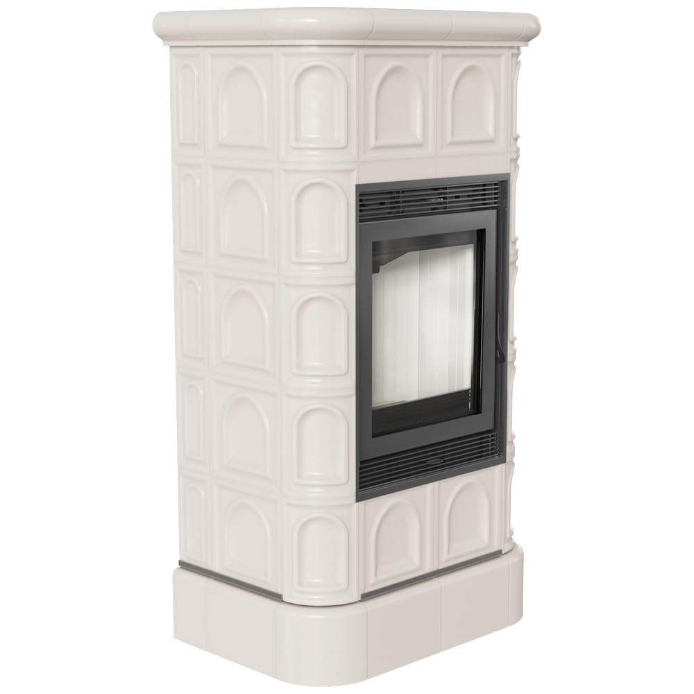 KRATKI Inserto per camino in acciaio a legna BLANKA 8 kW Ø160 A Ecodesign | Acciaio nero, efficienza 78%, classe A. Ecodesign, BImSchV 2.; combustione efficiente; basse emissioni; calore uniforme