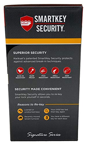 image for Kwikset 985 11P SMT CP K4 V1 Signature Bronze Double Cylinder Deadbolt