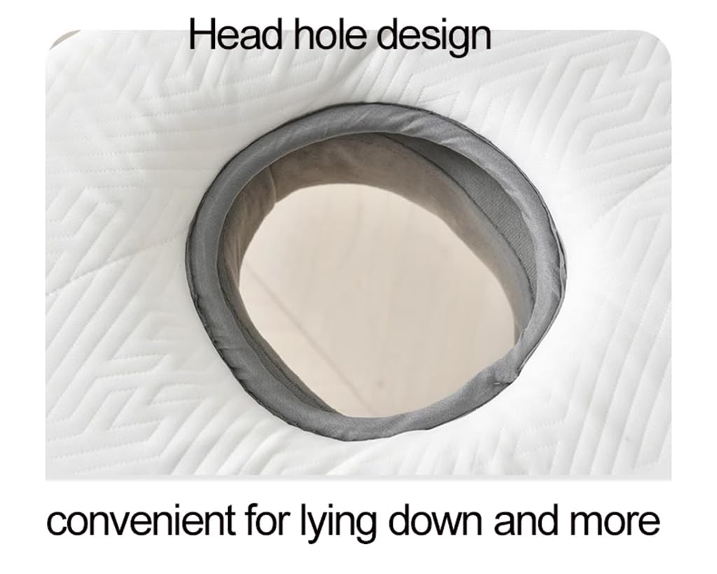 Lit de beauté pliable portable de 6 cm d'épaisseur, table antidérapante pour spa, blanc, 60 x 180 cm, équipement de salon professionnel
