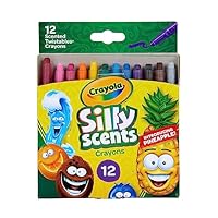 Crayola Silly Scents Twistables Mini Crayons, Multicoloured, 15.49 x 12.44 x 1.27 cm