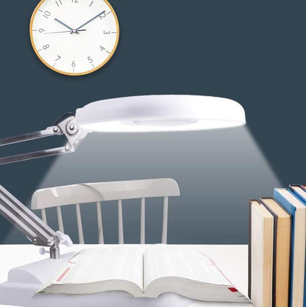 Lupas, lámpara de Escritorio con luz LED, Brazo Ajustable, Lupa, Lente HD, Plegable, para Personas Mayores, Lectura, ingeniería electrónica.
