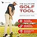 SWIFTEE Golf Divot Pitch Mark Repair Tool 7-in-1 - Club Holder, Brush, Clip Buckle, Groove Cleaner, Bottle Opener, Ball Marker, Divot Tool - Gift Box Included (USA Edition)