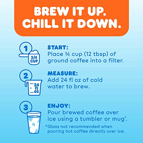 Dunkin’ Cold Ground Coffee, 10 Ounce (Pack Of 6) #TOP6