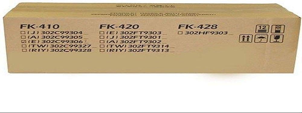 Copystar Genuine Brand Name, OEM FK410 (FK-410) Black Fuser Unit (150K YLD) (302C993057) (302C993059) for CS-1620, CS-1635, CS-1650, CS-2020, CS-2050 Printers