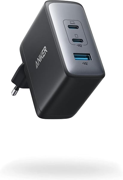 Anker 100W USB C Ladegerät, 736 Netzteil (Nano II), 3-Port Schnellladegerät, Für MacBook Pro/Air, Pixelbook, ThinkPad, iPad Pro, Galaxy S24, iPhone 17/16/15 Series - 1