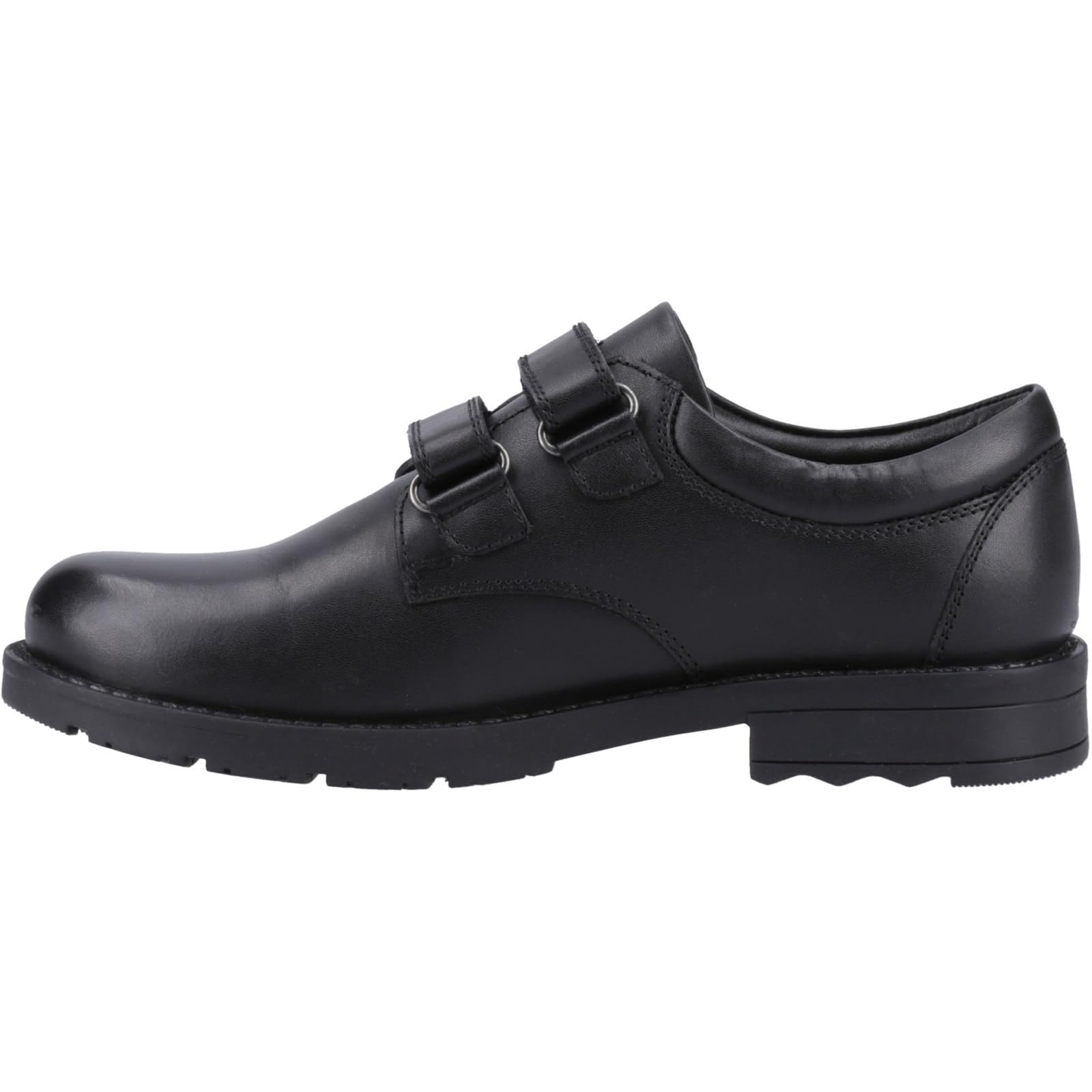 Hush Puppies Barry Junior Shoe, Black, 11 UK Child