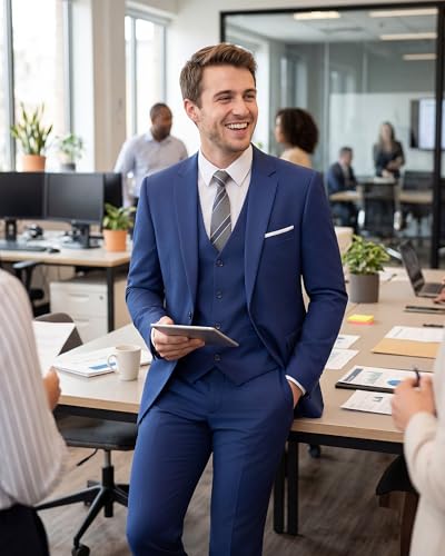 La mejor selección de Pantalones de traje para Hombre comprados en linea. 26 Imagen adicional