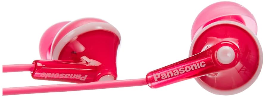 Panasonic Wired Earphones - Wired, Pink (RP-HJE125-P) : Patio, Lawn &  Garden - Amazon.com