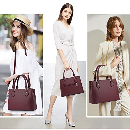 Image of CHICAROUSAL Purses and Handbags for Women Leather Crossbody Bags Women's Tote Shoulder Bag