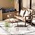 ACUEL 50" HDPE Outdoor Bench Weatherproof Patio Seating, Mocha Brown