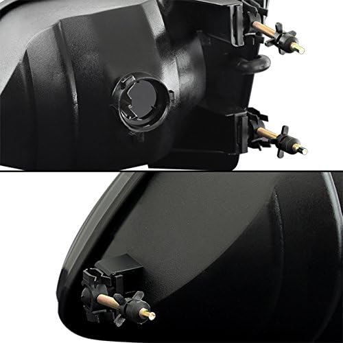 AKKON - For Black Smoke 97-03 F150 97-99 F250 LD 97-02 Expedition Headlight + Corner Signal Lamps 4 Pieces Set