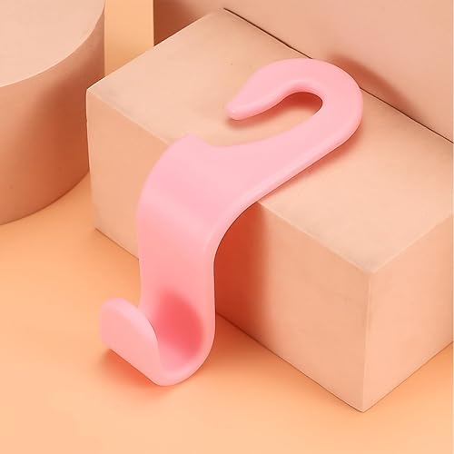 Miniatura 25 de Ganchos para reposacabezas de asiento trasero de automóvil, paquete de 4 ganchos negros elegantes para asiento trasero de automóvil, bolso, ropa