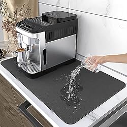 Alfombra Para Fregadero PIZLECKN Alfombrilla Escurreplatos 40 x 60 cm Alfombra Escurreplatos SúPer Absorbente Alfombrilla Fregadero Cocina para para Encimera De Cocina Alfombrilla Absorbente Antideslizante Y Seca