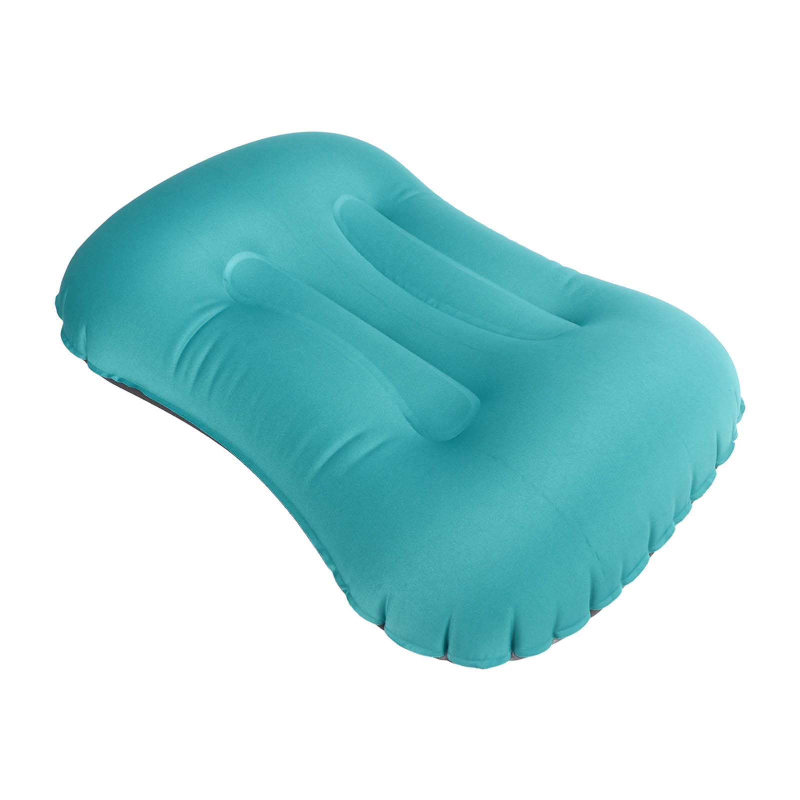 Inflatable Headrest, Arch Structure Polyester Portable Backpacking Cushion with Storage Bag for Outdoor Use