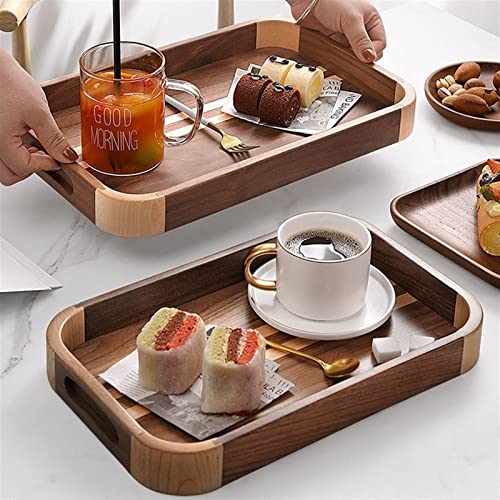 Plateau de rangement de cuisine petit format en bois durable - 5