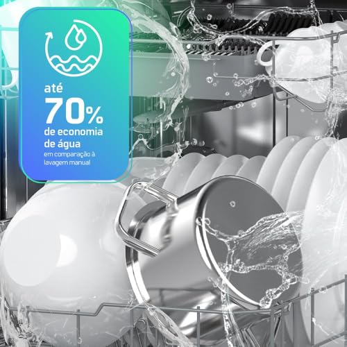 Lava Louças HQ Digital 8 Serviços Branca HQ-LL8DB2 220V