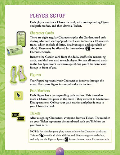 Escape from The Evil Garden juego de mesa para 2-6 jugadores miniatura 4
