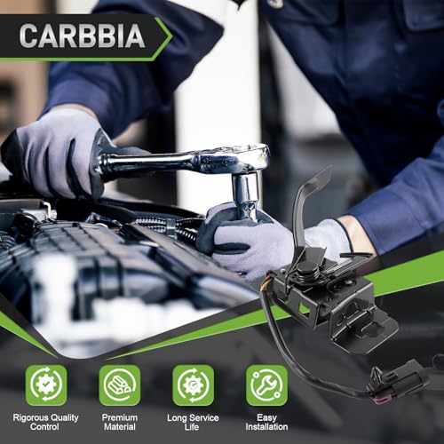 CARBBIA Hood Latch Assembly with Remote Start Engine Hood Lock Latch Compatible with Silverado 1500 Compatible with Sierra 1500 2014 2015 2016 2017 2018 2019 85574821 GM1234131 84065951 by CARBBIA - Image 4