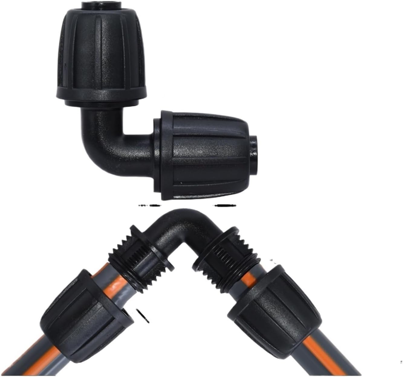 Wkhphmbeq Ksl01-Kit240-5Pcs 5Pcs 16Mm Pe Pipe Tee Connector – Threaded Splitter For 4/7Mm & 3/5Mm Garden Drip Irrigation Hose(Ksl01-Kit240-5Pcs)
