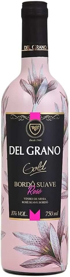 Vinho Tinto Del Grano Gold Rosé Bordô Suave - 750ml
