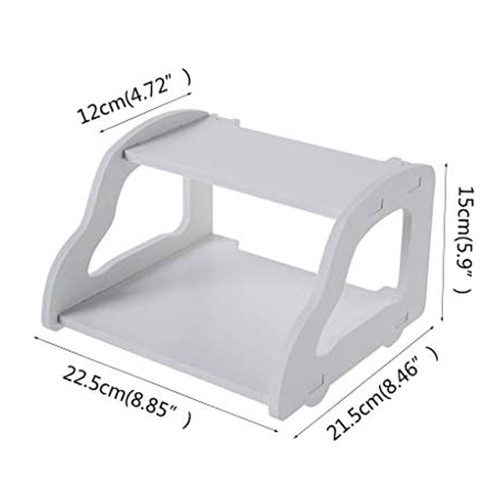 Router-Aufbewahrungsregale, Wandmontage, WiFi-Router-Ständer, Lagerung, schwimmende Wandregal-Halterung, Router-Ausrüstung, Wandregal für Wohnzimmer, Hotel, Router