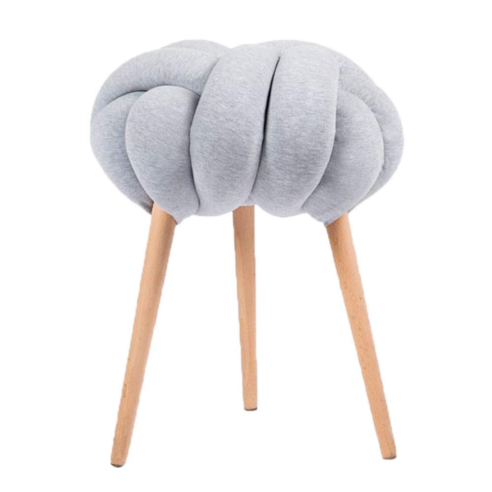 Tabouret de Toilette en Tissu Gris 30x45cm : Soulagez vos Jambes Fatiguées