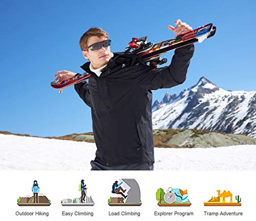 Camel Crown Men's Waterproof Ski Jacket 3-In-1 Winter Coats Windbreaker Hooded Fleece Inner For Snow Rain Hiking Outdoor #TOP5