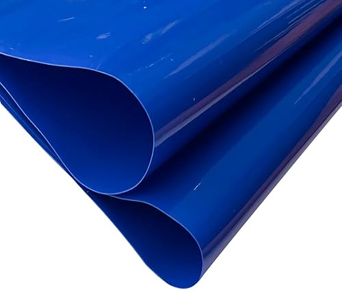JINR - Hojas de cuero de vinilo de gelatina fotorresistente al agua, rollo de tela de PVC impermeable de 12 x 47 pulgadas para manualidades hechas a