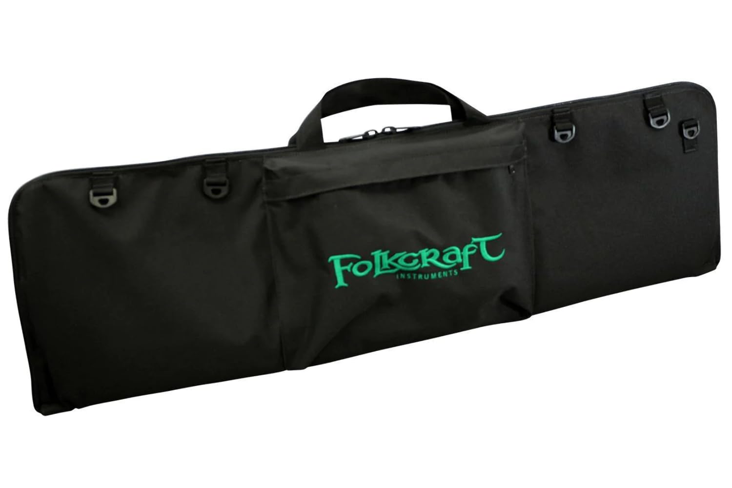 Dulcimer Carrying Case, Embroidered With "Folkcraft(r) Instruments" Logo