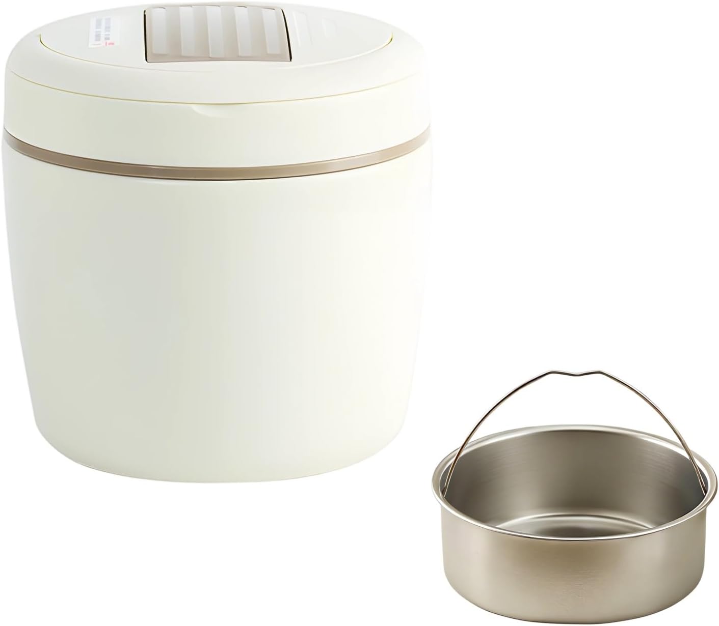 Insulated Food Storage Jar, Stainless Steel Lunch Box with Handle, Leak Proof Jar with Soup Bowl, Double-Wall Vacuum Design, Ideal for Office, Travel