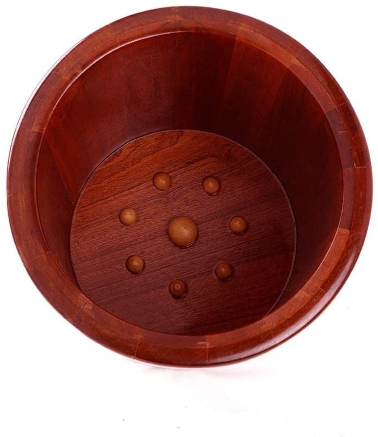 Spa de pies de madera duradero para uso en casa miniatura 3