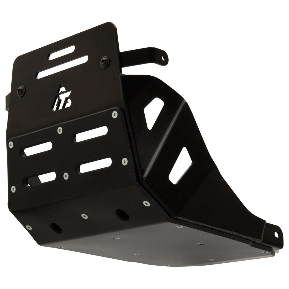 TUSKQuiet Glide Adventure Skid Plate Black Compatible with Suzuki V-Strom 800DE 2023-2024