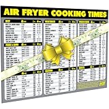 Air Fryer Cooking Times Chart Magnet - Extra Large Easy to...