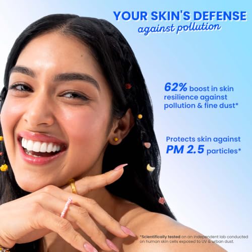 Dot & Key Blueberry Hydrate Barrier Repair Sunscreen In-Vivo Tested SPF 50+ PA++++ | With Ceramides & Hyaluronic, Hydrates & Protects Skin | Repairs Damaged Skin, Lightweight, Non-Sticky, Non-Greasy | 30g - Image 6