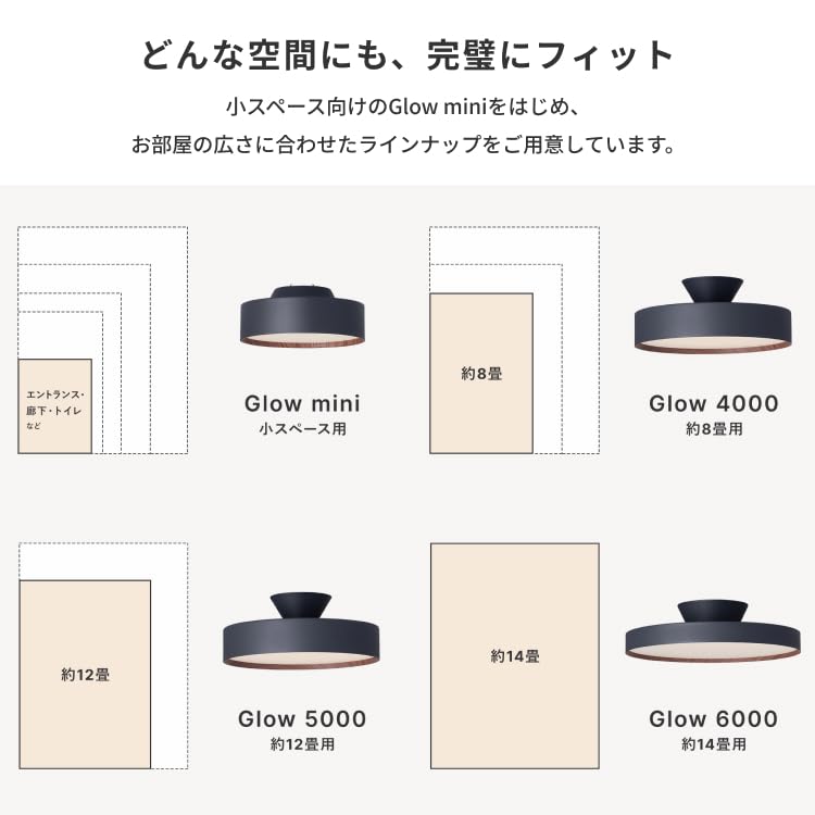 Amazon.co.jp: アートワークスタジオ グロー ミニ LED シーリング 