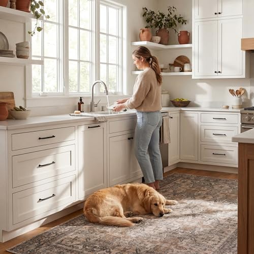 Tapete NuLOOM Hillstone Collection Beige 7'10" x 10' miniatura 7