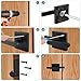 Gate Latch for Wooden Fence Heavy Duty, Outdoor Gate Lock with Fasteners Hardware, Right Hand Inswing Design, Perfect for Homeowners & DIY Enthusiasts