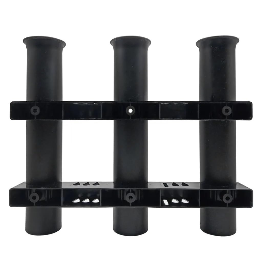 Soporte Portátil de Plástico Abs para Caña de Pescar,Ro, para Barco. Accesorio para Yate Marino con Soporte de Montaje/Black